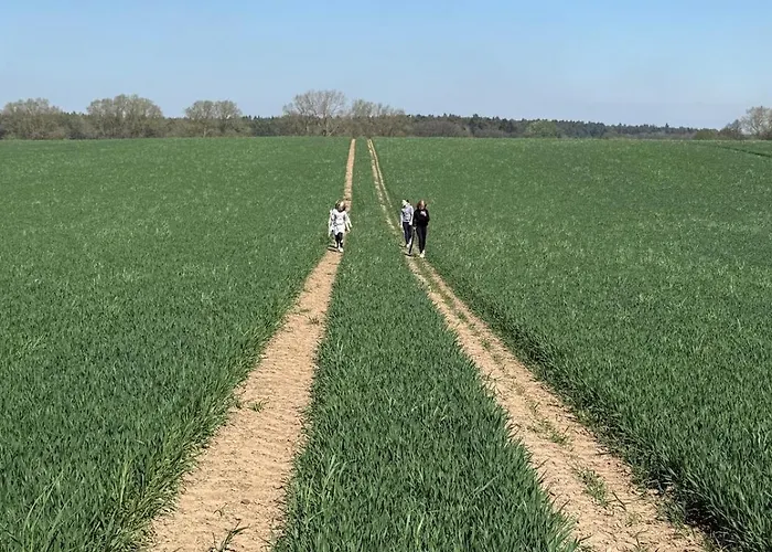 Апартаменты Neu! Ulenhuus Mecklenburgische Schweiz - Familienurlaube Bis Zu 12 Personen Kuhs